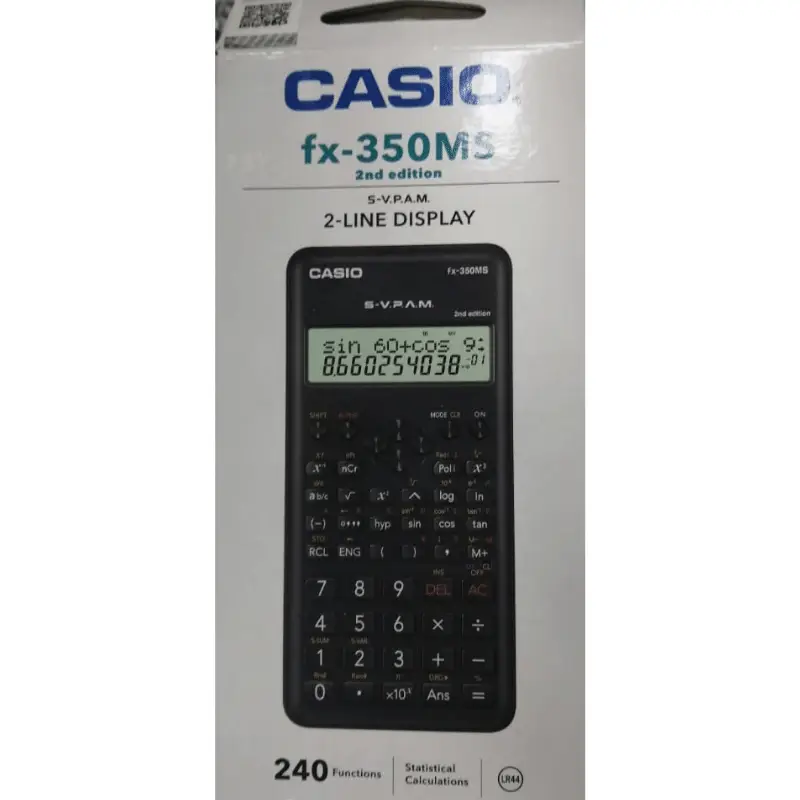 CALCULADORA STADISTICAS CASIO